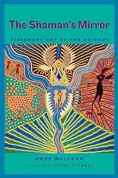 洋書 Visions of a Huichol Shaman The Shaman's Mirror: Visionary Art of the Huichol (Joe R